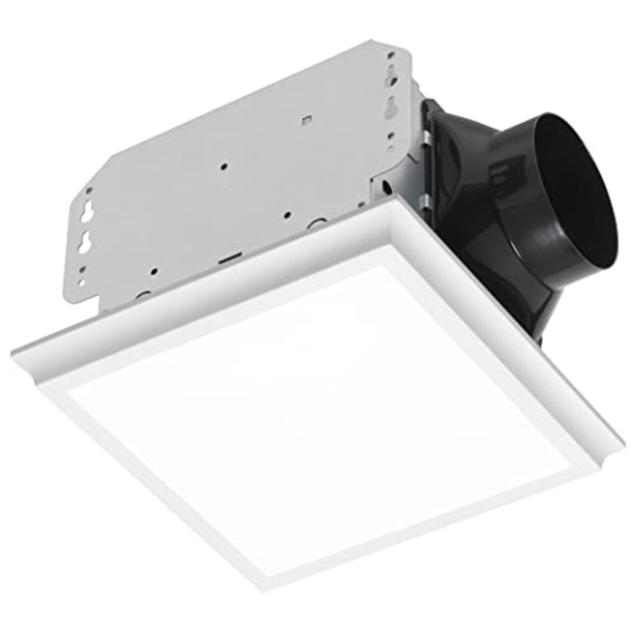 Ceiling Fan Mount - Homewerks 7141-50-G4 Bathroom Fan Integrated LED