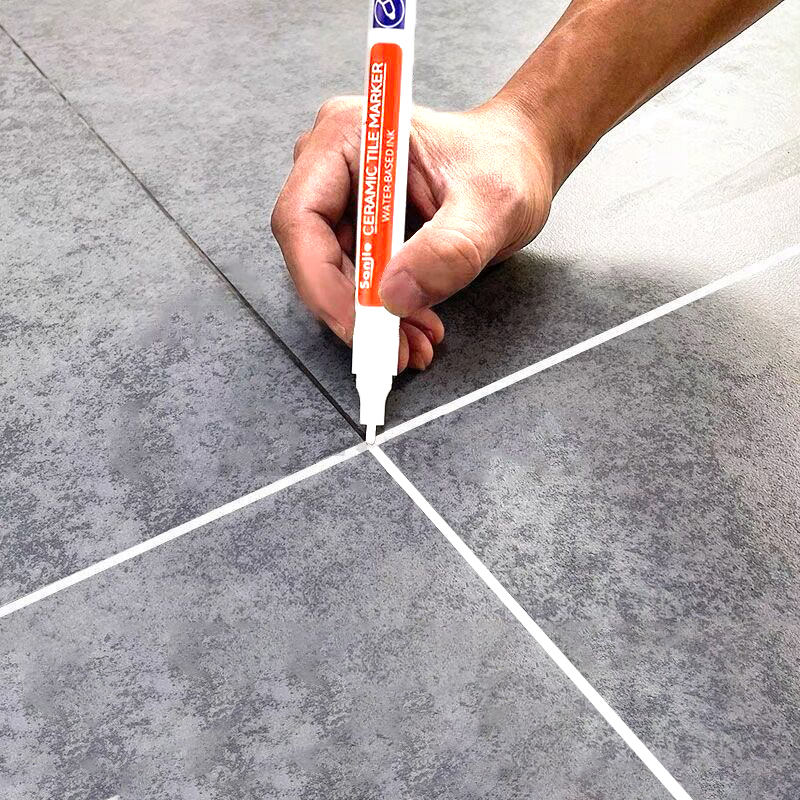 Tile Grout Repair - 3 Pcs Waterproof White Marker Pen