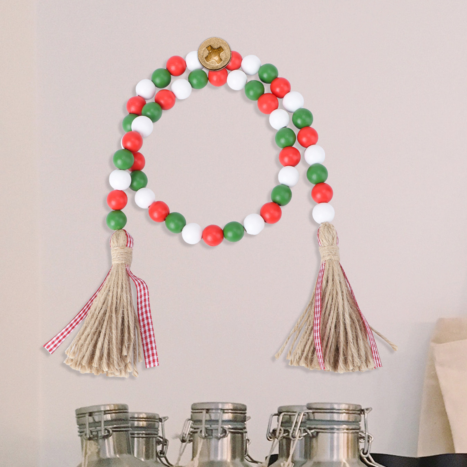 Home Improvement Materials - 1Pcs Wooden Bead Pendant Premium Material