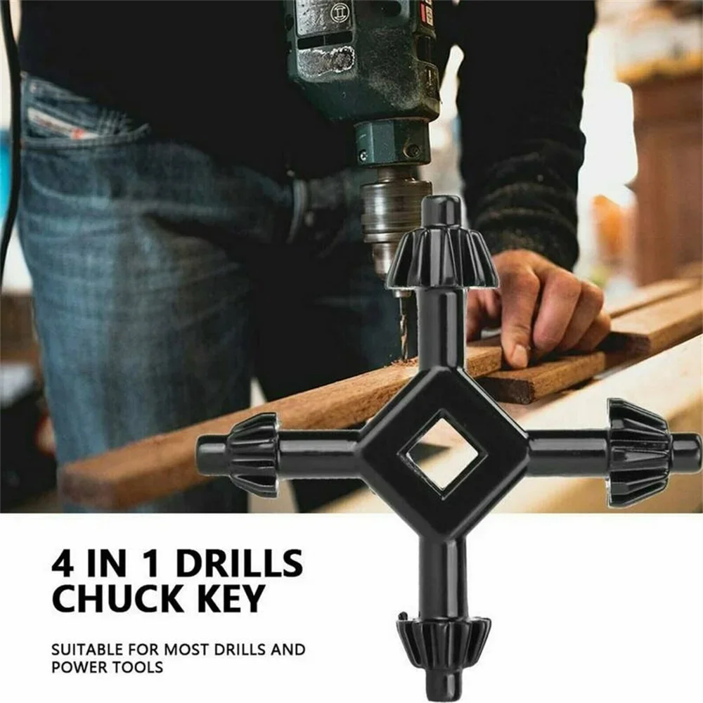 Home Improvement Items - Universal Four-in-One Multifunctional Drill Key Wrench
