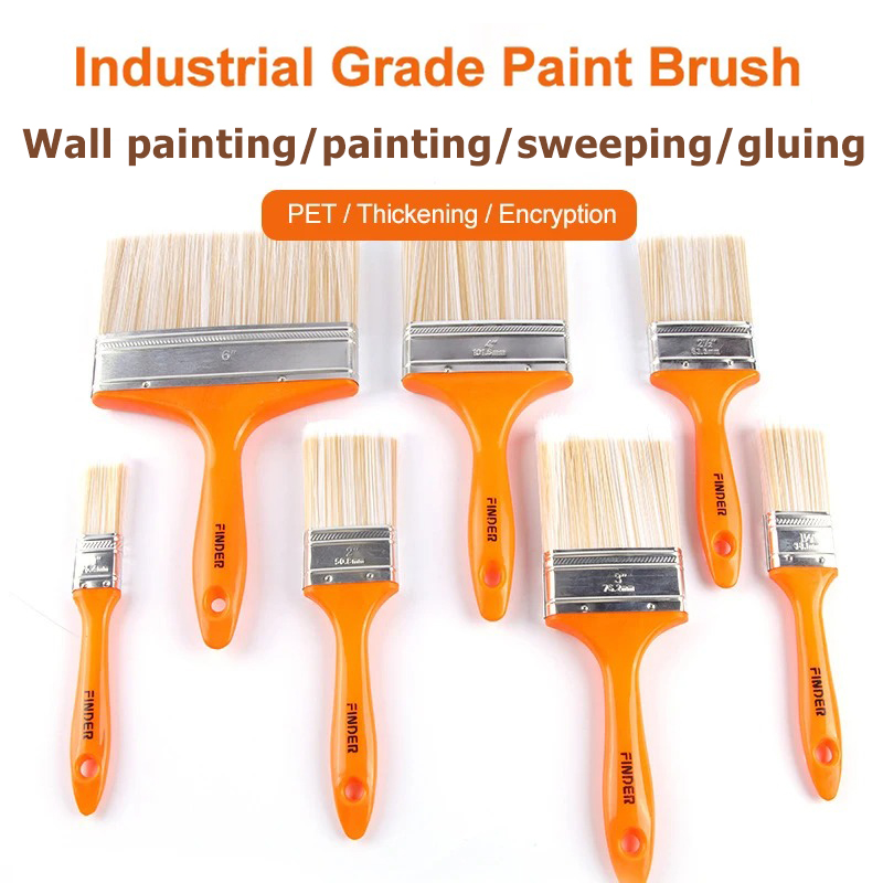 Wood Stain Brush - Home Improvement Wall Paint Brush PET