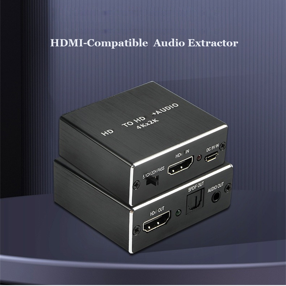 Home Improvement Dvd - HDMI-Compatible Audio Extractor 3.5mm 4k X