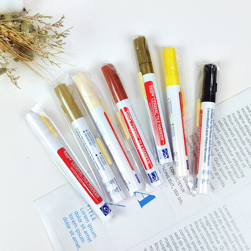 3 Pcs Waterproof White Marker  - Tile Grout Repair 리뷰 및 가격