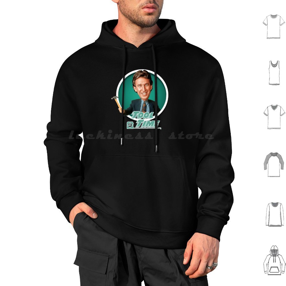 Tim Allen-Tool Time Hoodie Cot - Home Improvement With Tim Allen 리뷰 및 가격