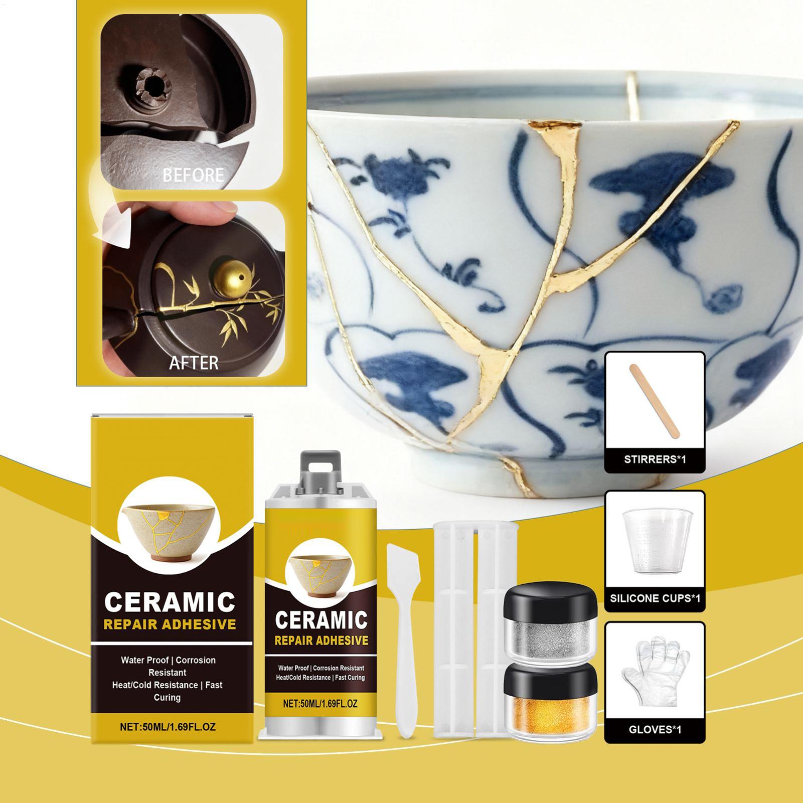 Porcelaine Repair Kit Gold Cer - Tile Grout Repair 리뷰 및 가격