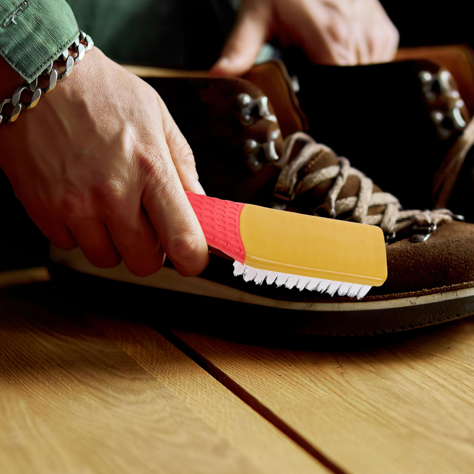 2Pcs Shoe Brush Soft Bristles  - Wood Stain Brush 리뷰 및 가격