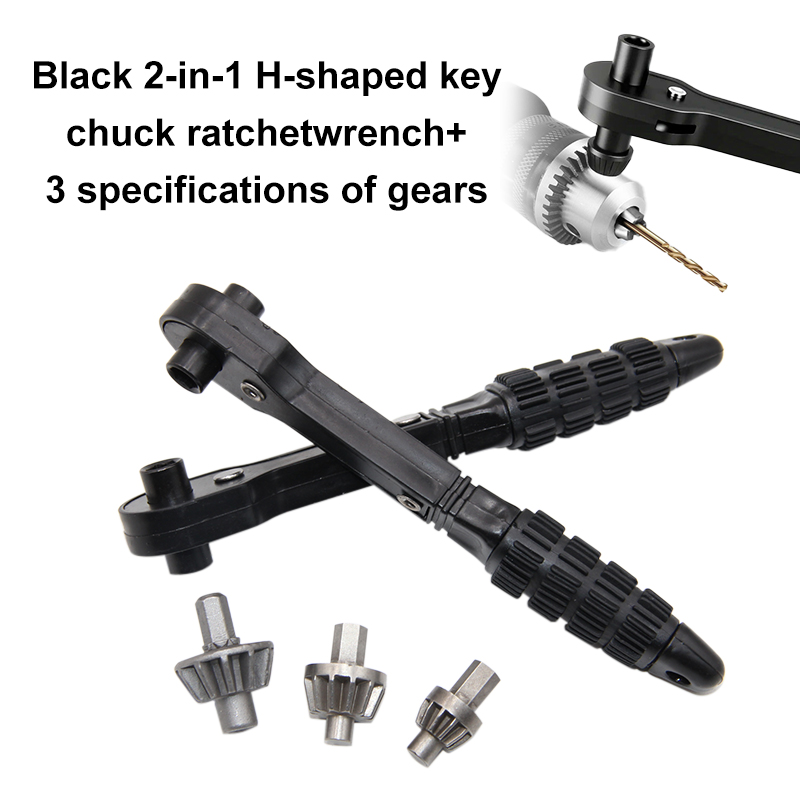 Black H-Shaped Drill Chuck Rat - Home Improvement Items 리뷰 및 가격