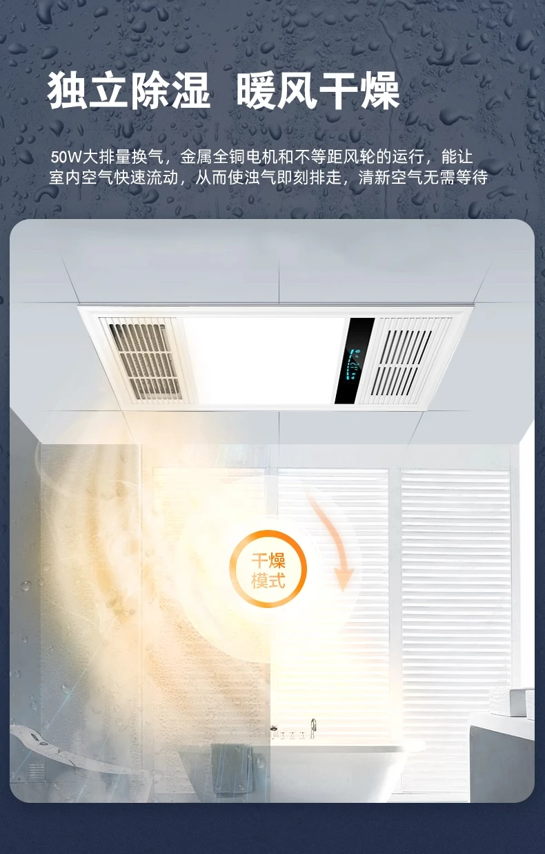 220V Bathroom Exhaust Fan with - Ceiling Fan Mount 리뷰 및 가격