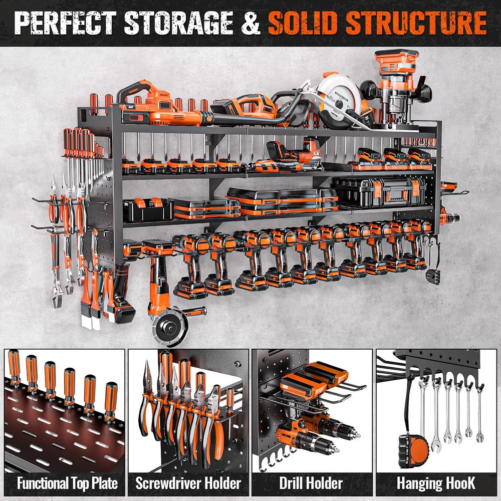 Large Power Tool Organizer Wal - Power Drill Cordless 리뷰 및 가격