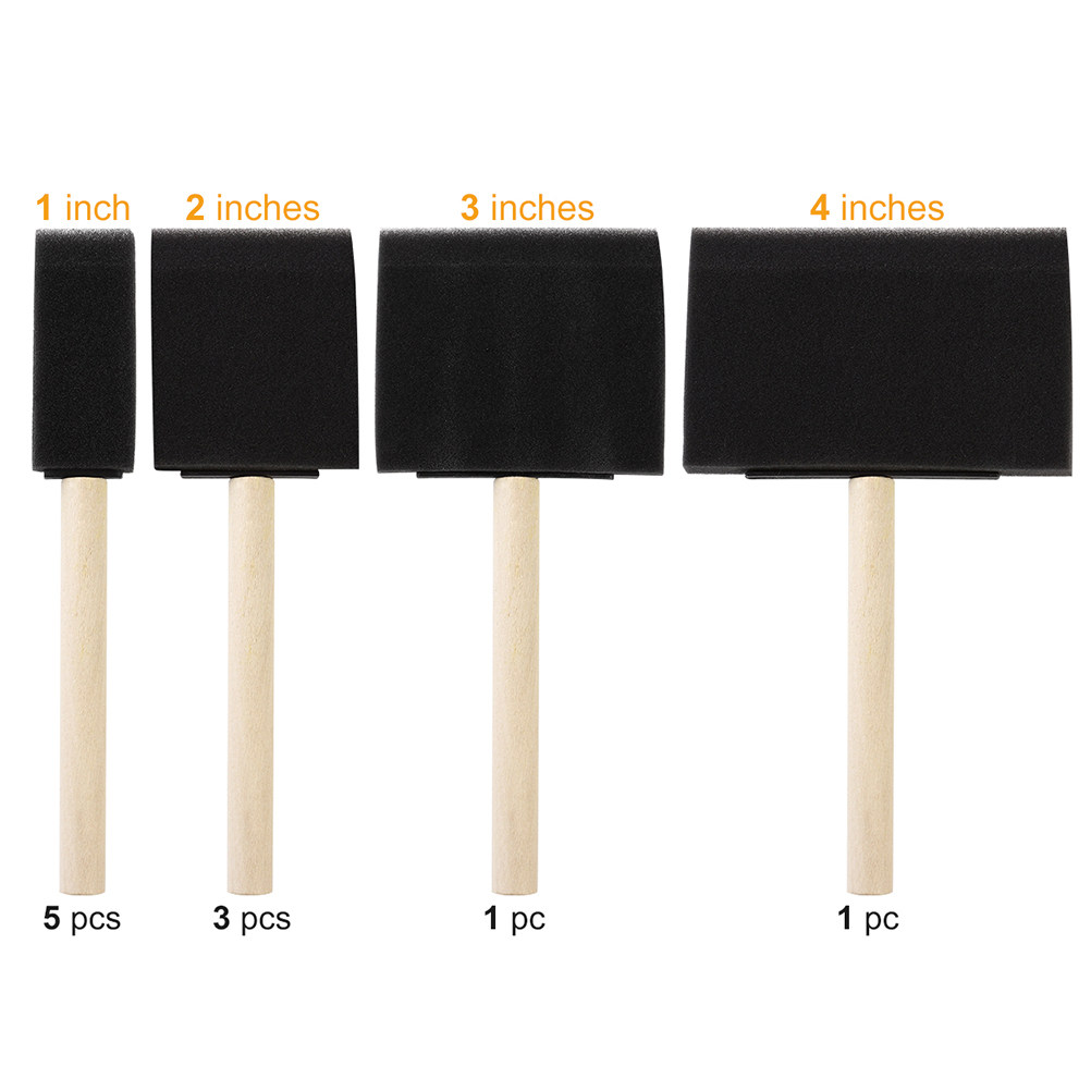 24Pcs Polyurethane Sponge Brus - Wood Stain Brush 리뷰 및 가격