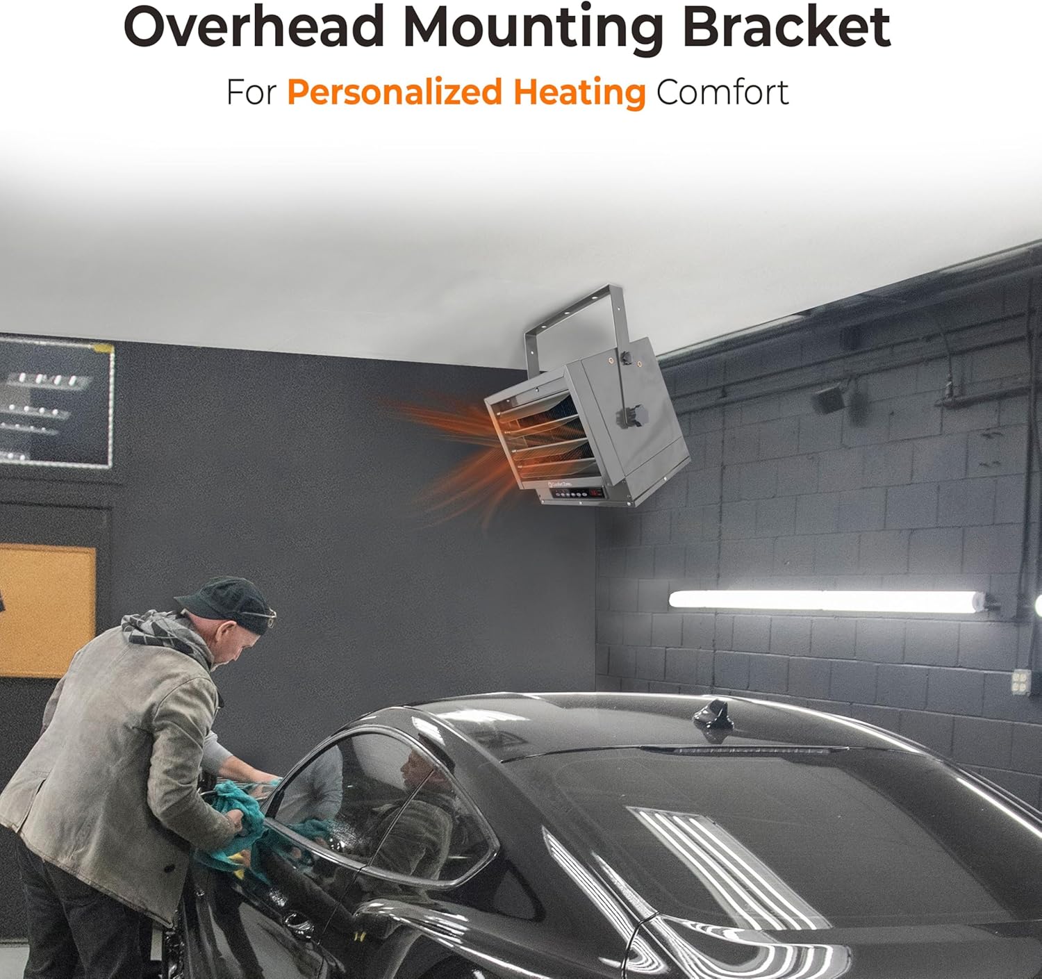7500W Hard Wired Garage Heater - Ceiling Fan Mount 리뷰 및 가격