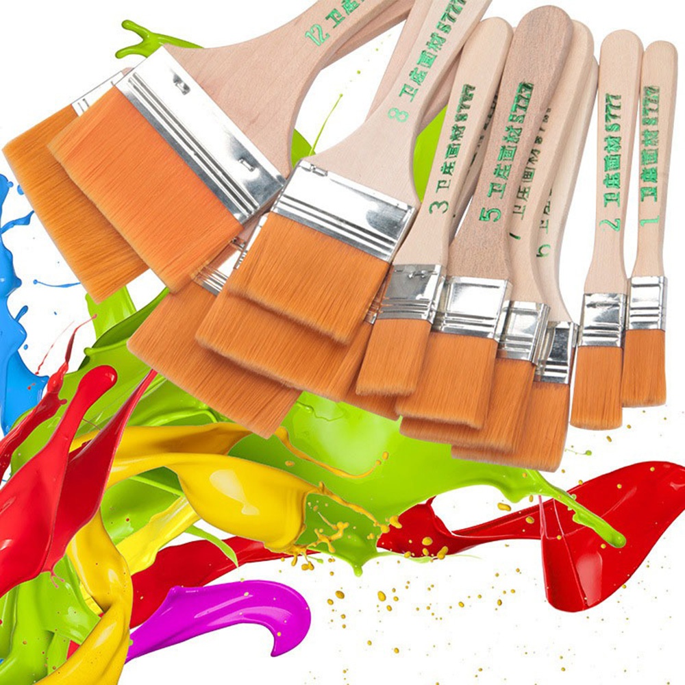 12pcs Nylon Paint Brushes Larg - Wood Stain Brush 리뷰 및 가격