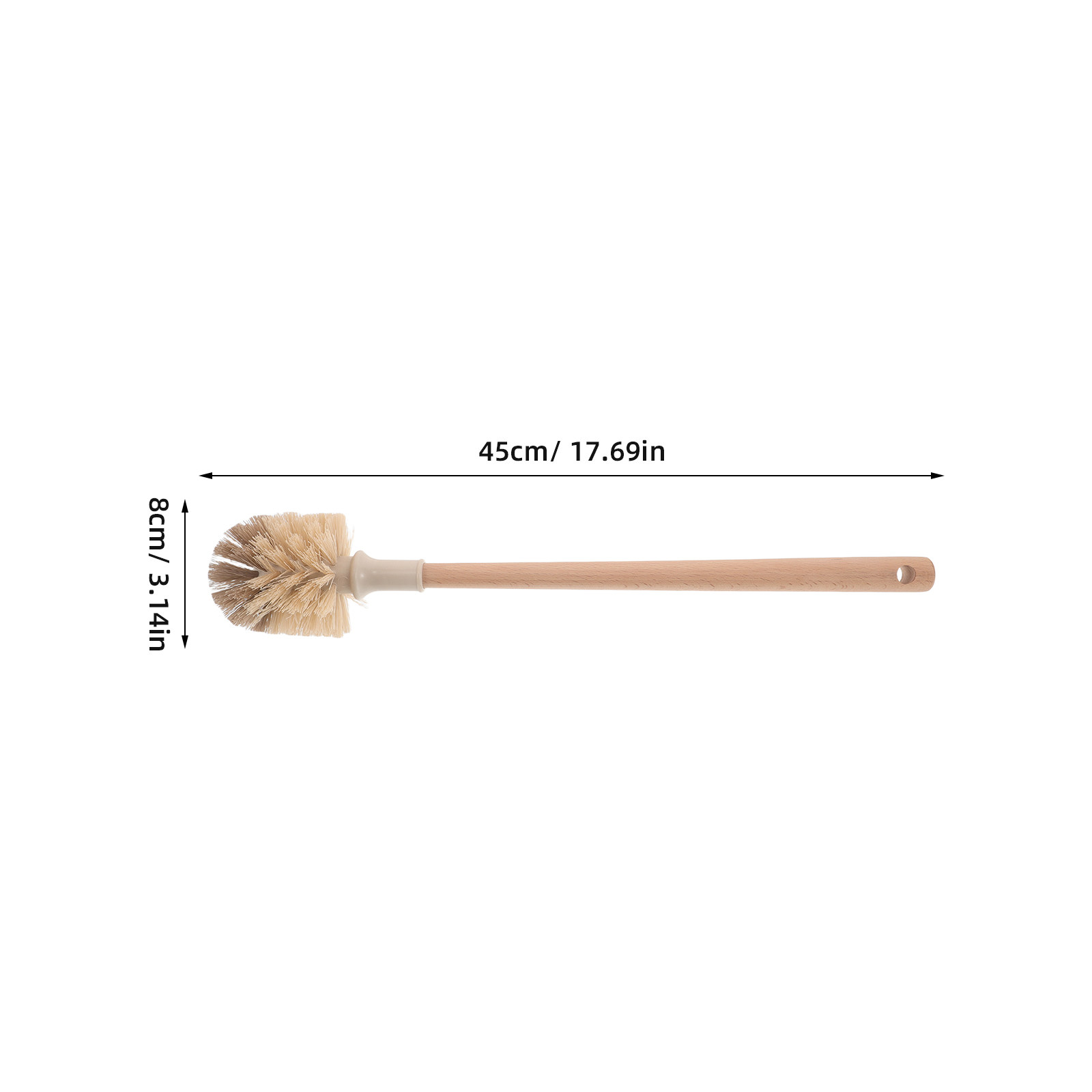 2Pcs Household Toilet Brush Lo - Wood Stain Brush 리뷰 및 가격