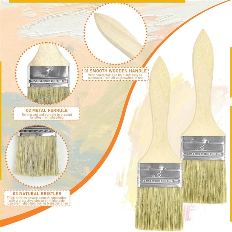 A76K 120 Chip Brushes 2 Inch B - Wood Stain Brush 리뷰 및 가격