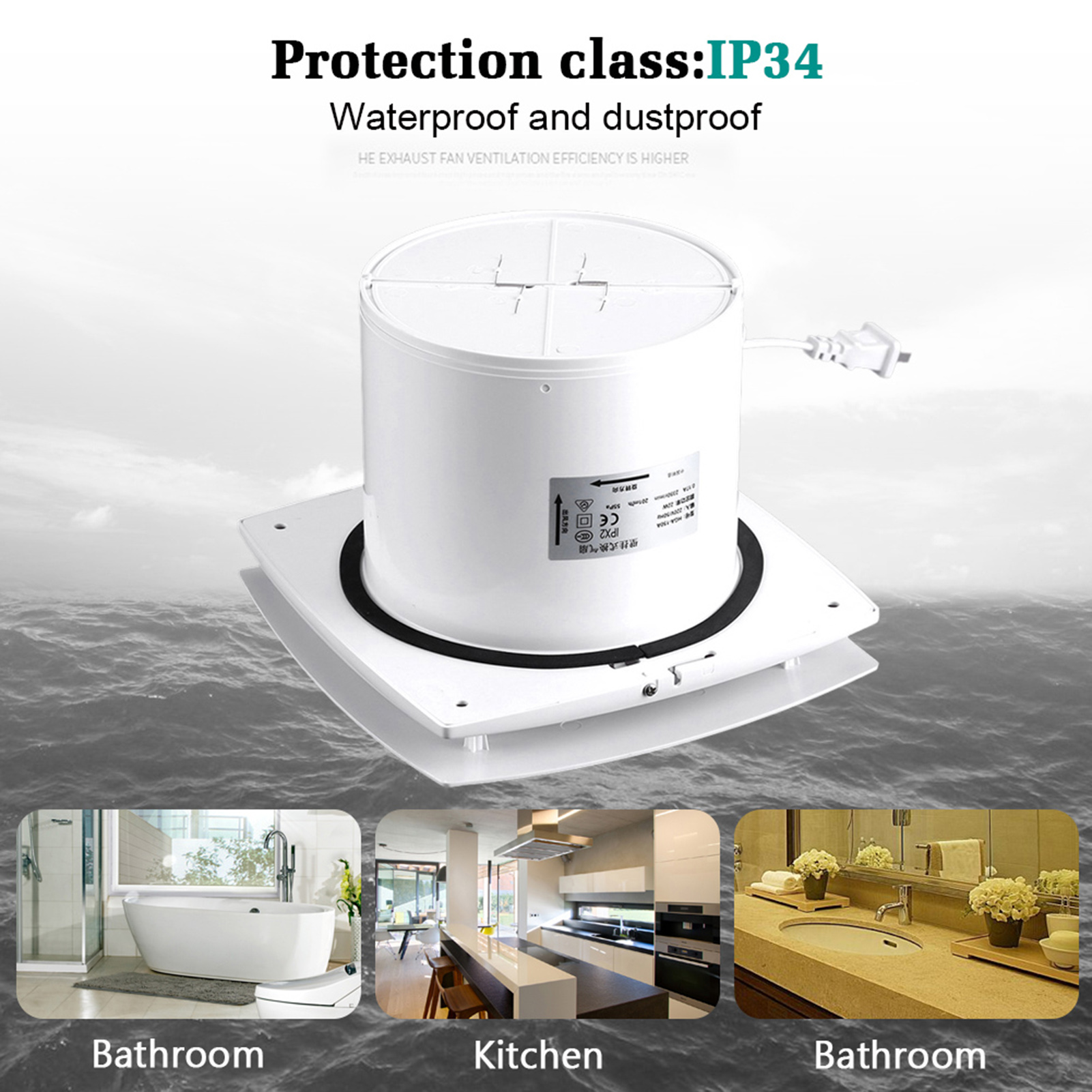 Kitchen Ventilation Kitchen Ba - Ceiling Fan Mount 리뷰 및 가격