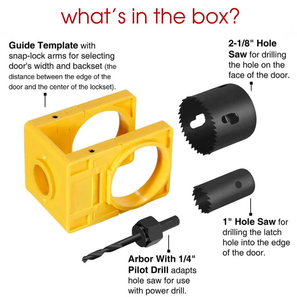 Professional 35mm Door Lock In - Home Improvement Guide 리뷰 및 가격