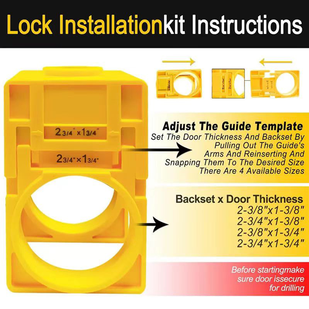 Professional 35mm Door Lock In - Home Improvement Guide 리뷰 및 가격