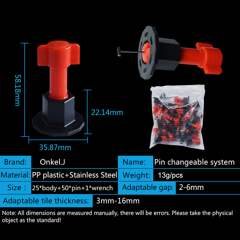 ONKEL.J Reusable Wall Tile Lev - Tile Leveling Clip 리뷰 및 가격