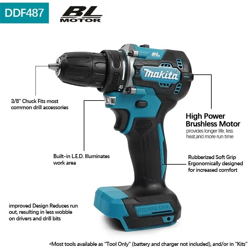 Makita DHP487 LXT Brushless Im - Power Drill Cordless 리뷰 및 가격
