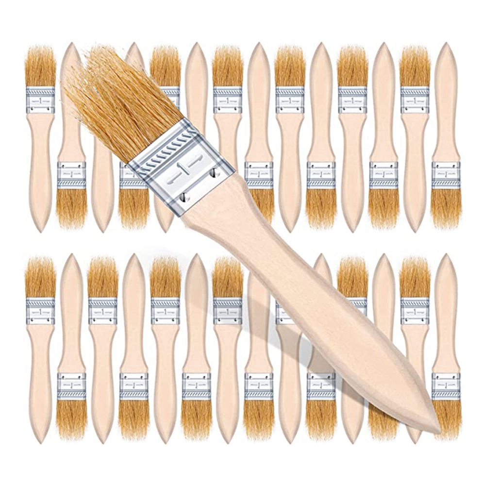 A98E-100Pcs 1 Inch Chip Paint  - Wood Stain Brush 리뷰 및 가격