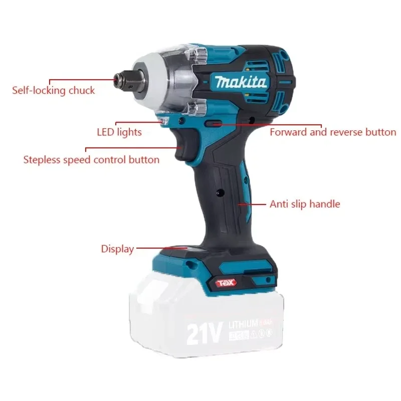 Makita TW004G 630N.m Brushless - Power Drill Cordless 리뷰 및 가격
