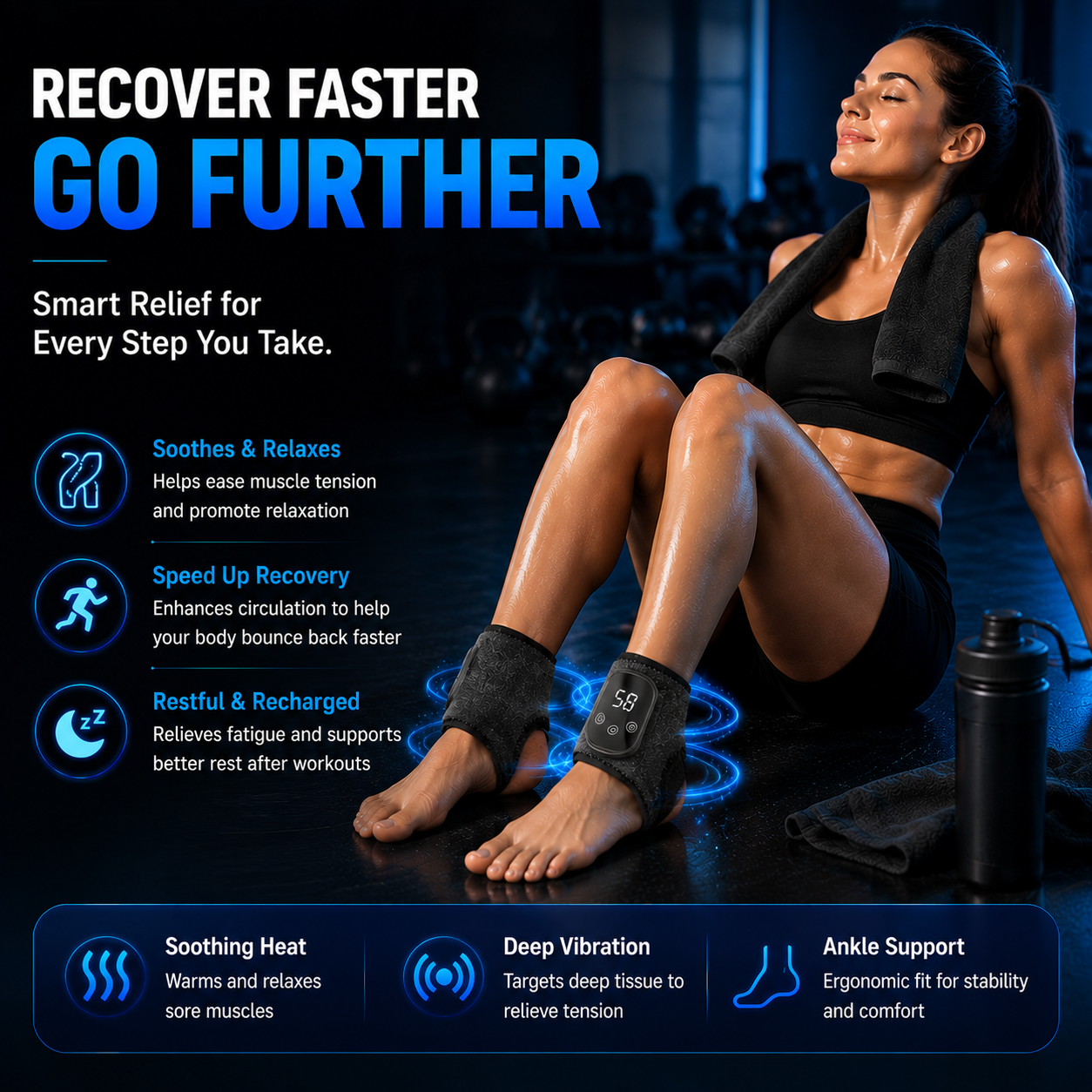 2x Smart Adjustable Ankle Mass - Home Improvement Materials 리뷰 및 가격